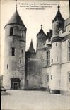 VINTAGE POSTCARD Loaches the Royal Castle Entry Of the Tomb Of Agnes Sorel