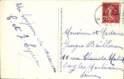 VINTAGE POSTCARD Ault Onival Panorama has Low tide