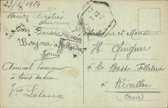 VINTAGE POSTCARD Amiens View Taken Of the Belfry