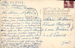 VINTAGE POSTCARD Nice Seen from Of the Castle