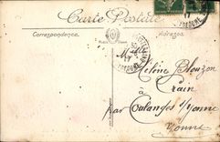 VINTAGE POSTCARD Auvergne the Viaduct Of Insipid On the Valley of Sioule Train