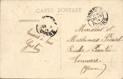 VINTAGE POSTCARD Ault the Casino