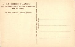 VINTAGE POSTCARD Moulleau Park Of Abatilles