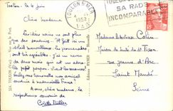 CPM Toulon Vue Sur Le Pont Bateaux