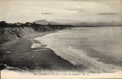 VINTAGE POSTCARD Biarritz Dimensions Basques