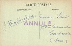 VINTAGE POSTCARD Holy Brieuc Fountain Of Aurele Port