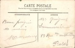 VINTAGE POSTCARD Dieppe Mercury In the Port Boat