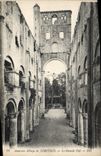 VINTAGE POSTCARD Old Abbey De Jumieges the Great nave