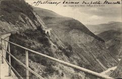 VINTAGE POSTCARD Ligne Of Walls Passage Of Rivoire