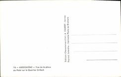 MODERN CARD Angouleme Seen Of the Place Of the Metal disc On the District St Roch