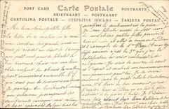 CPA Paris Notre Dame Statue De Notre Dame de Paris 