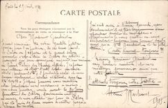 VINTAGE POSTCARD Museum of Luxembourg River two pains