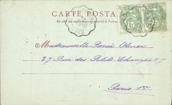 POSTAL Orleans de la VENDIMIA la casa histórica del museo de Diane de Poitiers