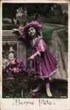 VINTAGE POSTCARD Good Festival Child