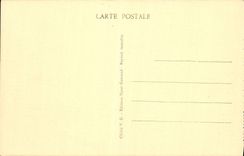 VINTAGE POSTCARD Lucon Public garden the Kiosk and the Basin