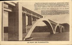 CPA Pont de Plougastel Daoulas