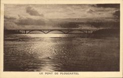 CPA Le Pont De Plougastel