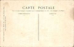 VINTAGE POSTCARD Senlis Street Bellone Militaria