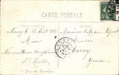 CPA Nancy La statue De Drouot