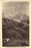 CPA Mont Blanc Le col de Voza
