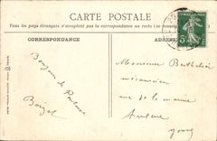 VINTAGE POSTCARD the Cure of Pontoise