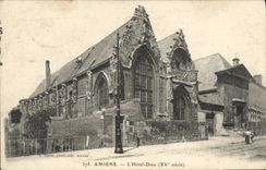 VINTAGE POSTCARD Amiens the Hotel God