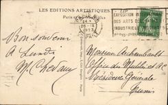 VINTAGE POSTCARD Paris Trocadero