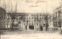 CPA Auxerre Caserne Vauban Militaria