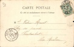 CPA Auxerre Caserne Vauban Militaria