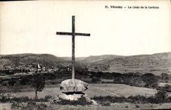 CPA Vezelay La Croix de la Cordelle