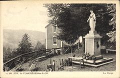 CPA Env de Plombieres les Bains La vierge 