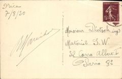 CPA Nice Les Jardins Vus du Casino Municipal