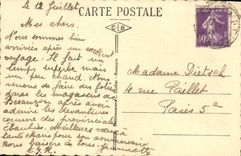 CPA Besancon les Bains Porte Rivotte