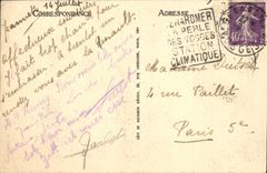 VINTAGE POSTCARD Environs De Gerardmer Saut Of the Tanks Cascades higher