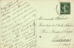 VINTAGE POSTCARD Royat les Bains the Church