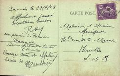 Niños pesados de la POSTAL de la VENDIMIA de Marie a la procesión del sacramento bendecido