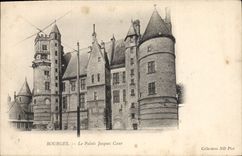 VINTAGE POSTCARD Bourges the Palate Jacques Heart