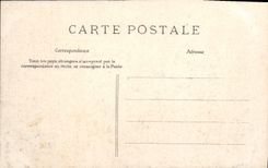 VINTAGE POSTCARD Sainte Address Boulevard Felix Faure