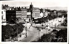 VINTAGE POSTCARD Clermont Ferrand Places jaude
