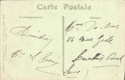 VINTAGE POSTCARD Bourges Frontage of the Cathedral