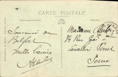 VINTAGE POSTCARD Belfort the Lion