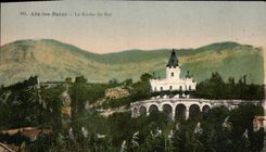 VINTAGE POSTCARD Aix Les Bains the Rock Of the King
