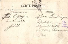 VINTAGE POSTCARD Trouville the Pier Walk