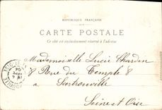 VINTAGE POSTCARD Montreuil Bellay Cheteau