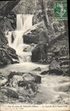 VINTAGE POSTCARD Surroundings of Winnowing machine the Cascade of the Insane Rock