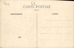 VINTAGE POSTCARD Markstein Refuge of Winter of the Ski Markstein Club