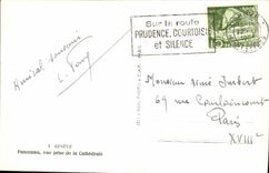 CPM Geneve Panorama Vue Prise de la Cathedrale