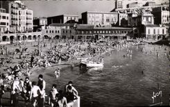 CPM Marseille Plage Des Catalans