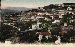 CPA Grasse Vue sur le quartier Saint Francois 