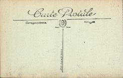 VINTAGE POSTCARD Fatty the Fragonard monument and the casino